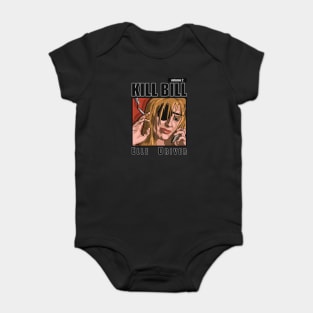 Elle Driver Panel (with Title) (Kill Bill) Baby Bodysuit